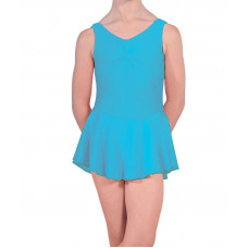 Dance Leotard Skirted - Kingfisher