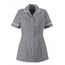 Tunic Ladies Classic Collar Hospital Grey