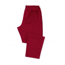 Scrub Trousers Burgundy (Short Leg)