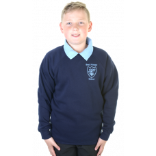 Bent Primary Crew Neck Sweatshirt