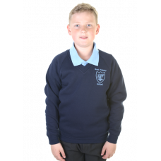Bent Primary V-Neck Sweatshirt