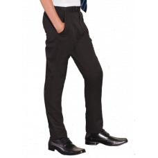 Boys Trousers Slim fit Black (Senior)[1KA]