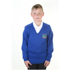 Underbank Primary Cotton V-neck Jumper