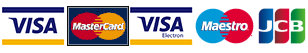 Credit and Debit payments supported by Worldpay